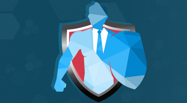 clipart man with shield