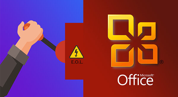 microsoft office with electrical switch clipart