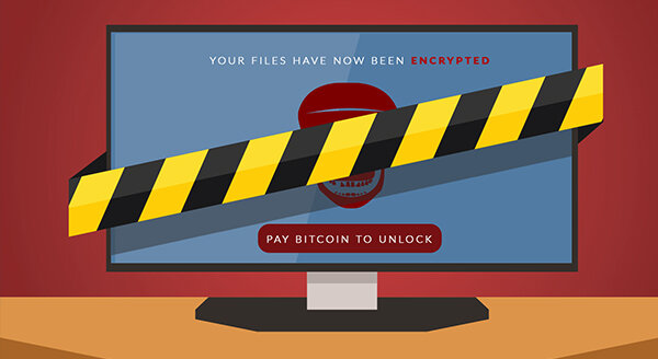 computer getting ransomware