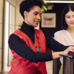 Woman Authenticating Laptop Using The Power of Multi-Factor Authentication